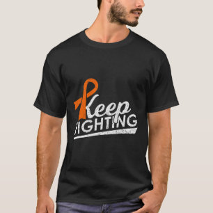 Kampf gegen Leukämie Multiple Sklerose Warrior T-Shirt