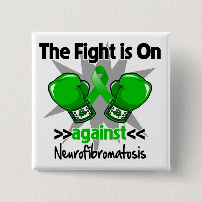 Kampf gegen Neurofibromatose Button (Vorderseite)