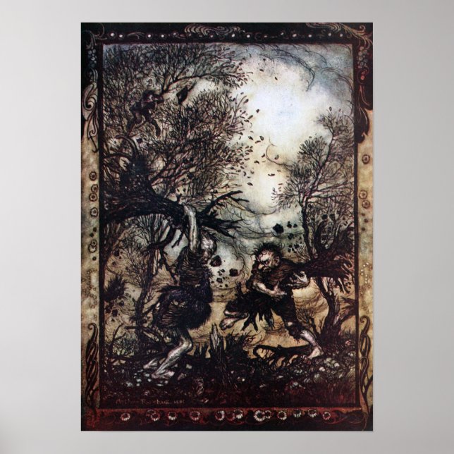 Kampf gegen Riesen Poster (Vorne)