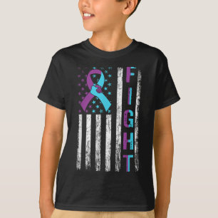 Kampf gegen Selbstmord Bewusstsein Amerikanischer T-Shirt