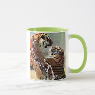 Kampf gegen Tiger Tasse