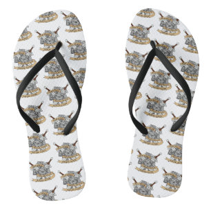 Kampf gegen Würfel Flip Flops