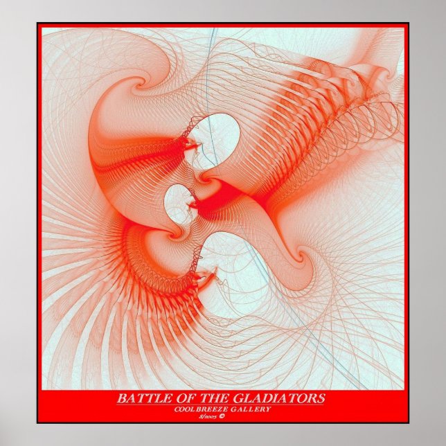 KAMPF GLADIATOREN POSTER (Vorne)