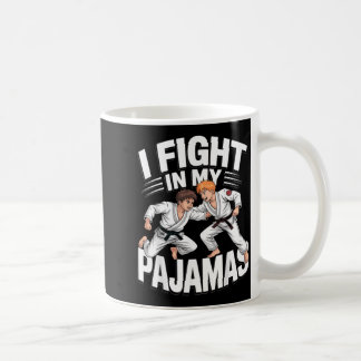 Kampf in Pyjamas BJJ Jiu-Jitsu Lustig Judo Karate Kaffeetasse