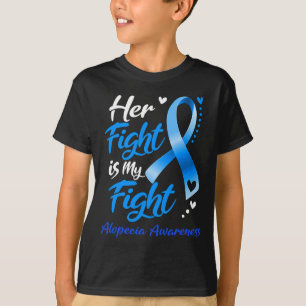 Kampf ist mein Kampf Alopezie Bewusstseinsband T-Shirt