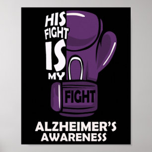 Kampf ist mein Kampf Alzheimerheimer's Awareness B Poster