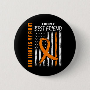 Kampf ist mein Kampf Beste Freund Leukämie Bewusst Button
