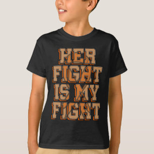 Kampf ist mein Kampf gegen Blutkrebs Leukämie Bewu T-Shirt