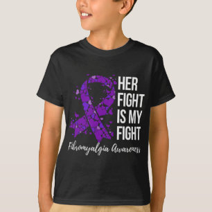 Kampf ist mein Kampf gegen Fibromyalgie Bewusstsei T-Shirt