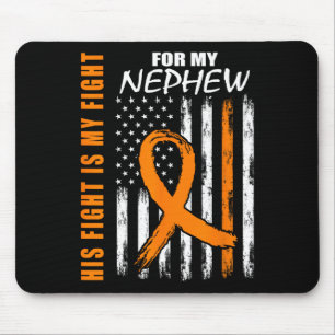 Kampf ist mein Kampf gegen Nephew Leukämie-Bewusst Mousepad