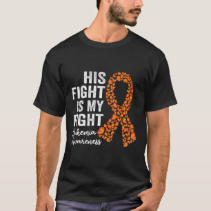 Kampf ist mein Kampf Orangen-Unterstützung Leukämi T-Shirt