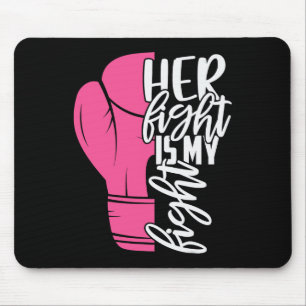 Kampf ist meine Brustkrebs-Bewusstseinsfamilie Mousepad