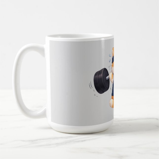 Kampf ist Real Kaffeetasse (Links)