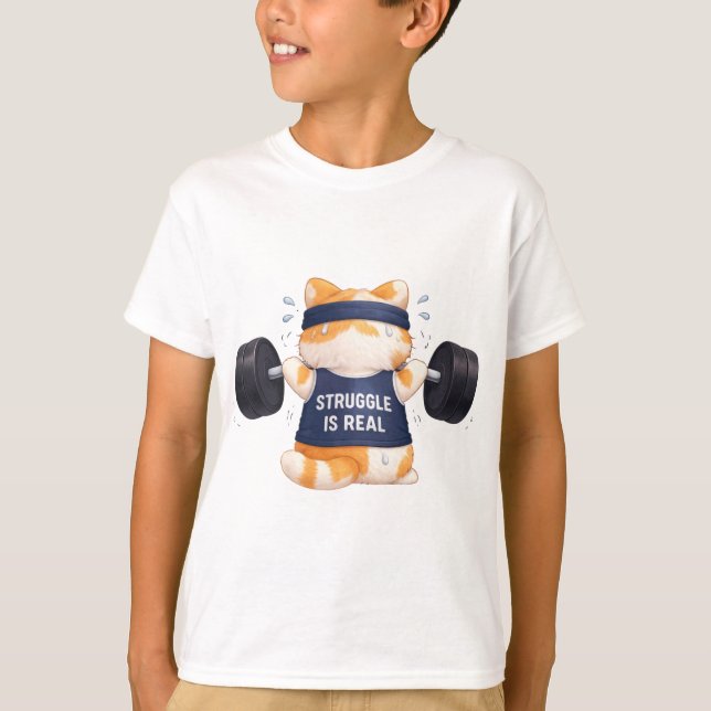 Kampf ist Real T-Shirt (Vorderseite)