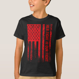 Kampf ist unser Bewusstsein für Herzkrankheiten T-Shirt