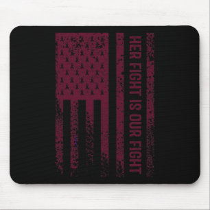 Kampf ist unser Kampf gegen das Aneurysma-Bewussts Mousepad