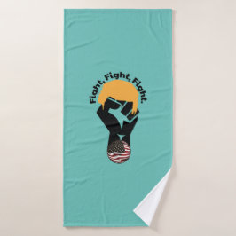 Kampf, Kampf, Kampf Badehandtuch