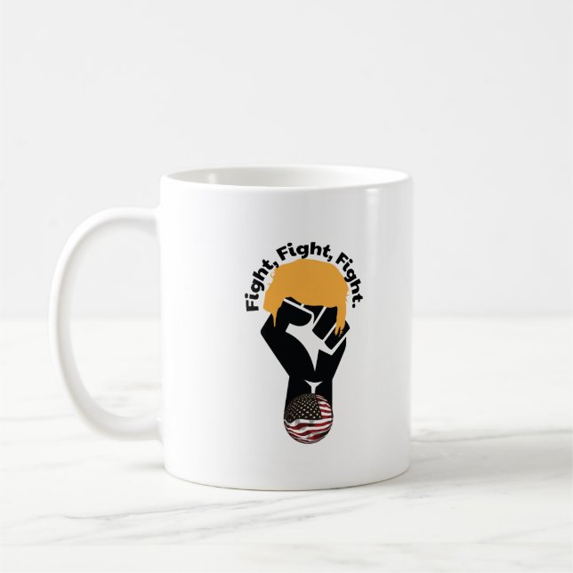 Kampf, Kampf, Kampf Kaffeetasse (Links)