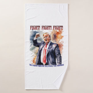 Kampf! Kampf! Kampf! Trump-Legende Badehandtuch