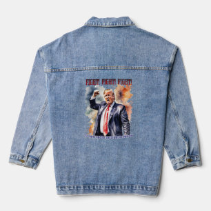 Kampf! Kampf! Kampf! Trump-Legende Jeansjacke