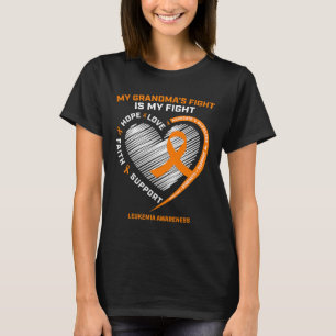 Kampf Leukämie Bewusstsein Oma Männer Frauen Gesch T-Shirt