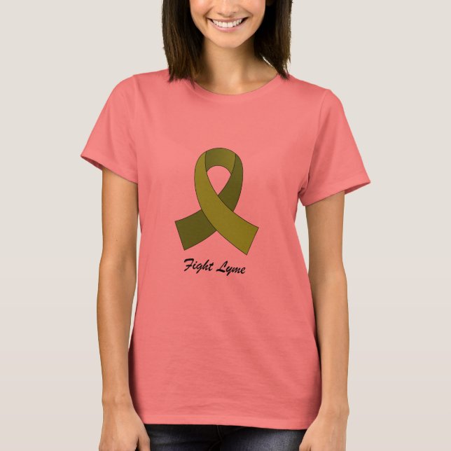 Kampf Lyme Ribbon T-Shirt (Vorderseite)