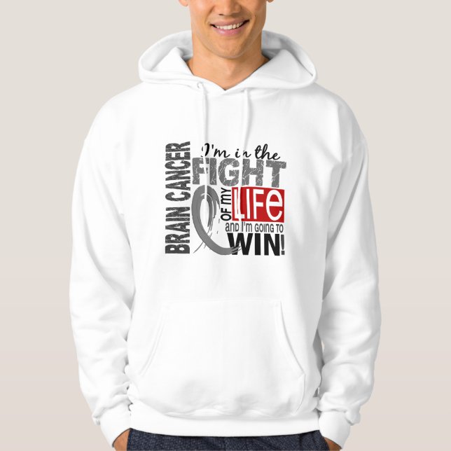 Kampf meines Leben-Hirntumors Hoodie (Vorderseite)