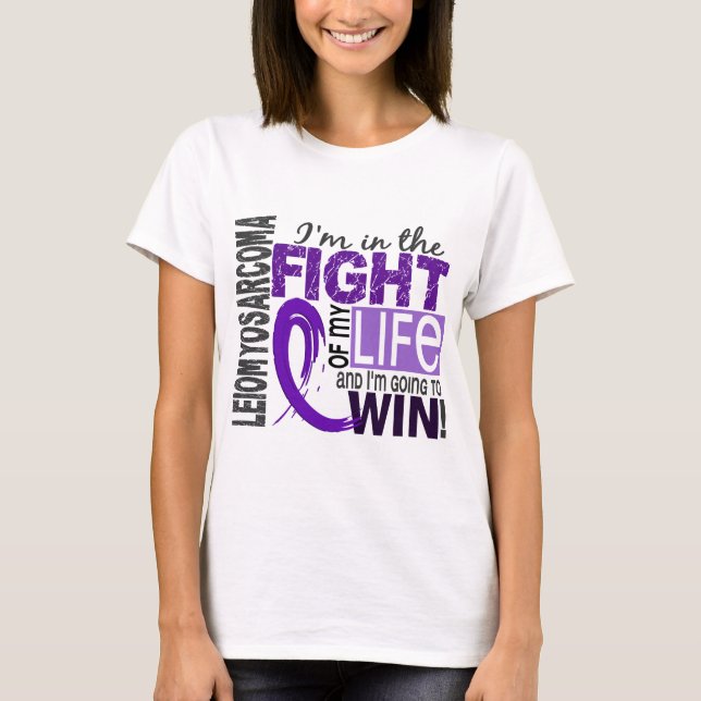 Kampf meines Lebens Leiomyosarcoma T-Shirt (Vorderseite)