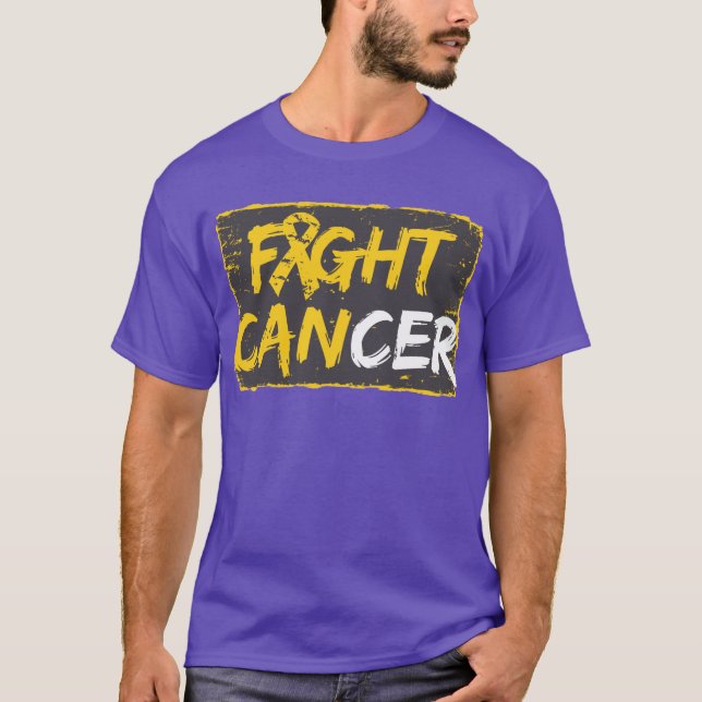 Kampf Neuroblastoma Krebs T-Shirt (Vorderseite)