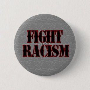 Kampf-Rassismus-Knopf Button