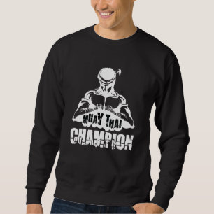 Kampf Schlacht Schlacht Martial Training Muay Thai Sweatshirt