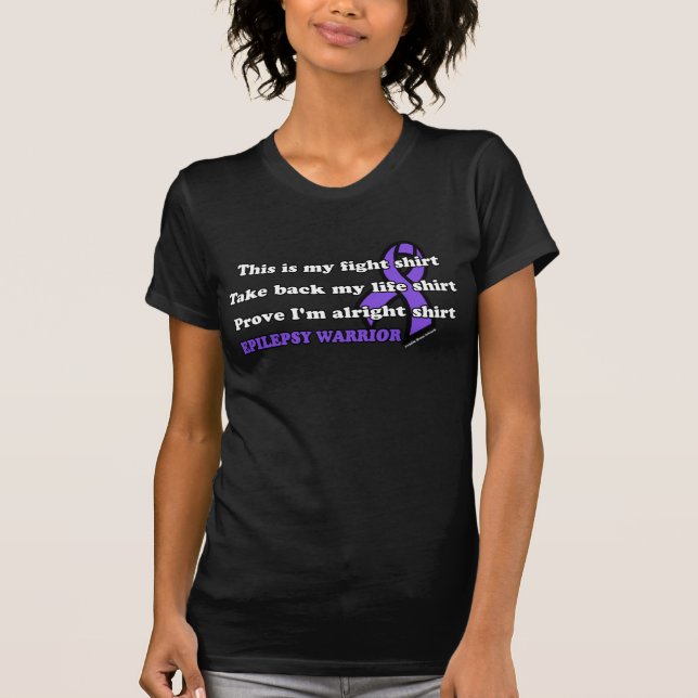Kampf Shirt...Epilepsie T-Shirt (Vorderseite)