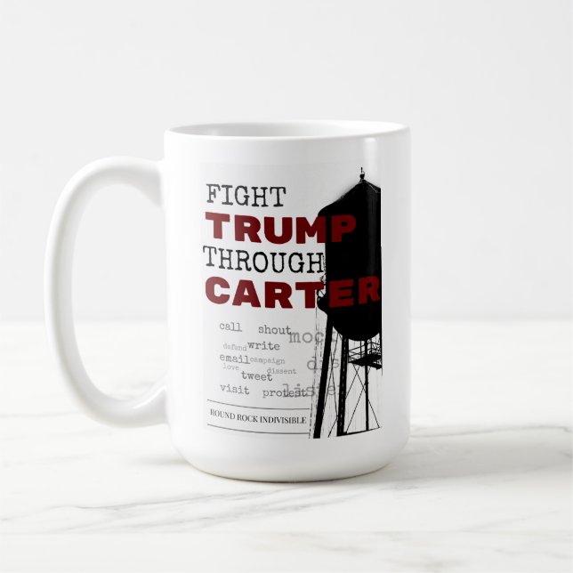 Kampf-Trumpf durch unteilbare Tasse Carters (Links)