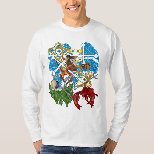 Kampf um biblische Genauigkeit T-Shirt (Vorderseite)