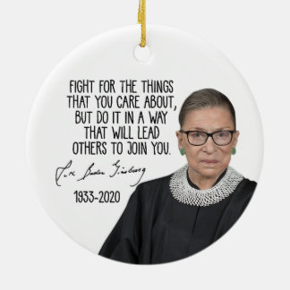 Kampf um die Dinge, die Ihnen am RBG wichtig sind Keramik Ornament