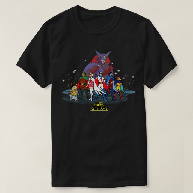 Kampf um die Planets-Gruppe T-Shirt (Design vorne)