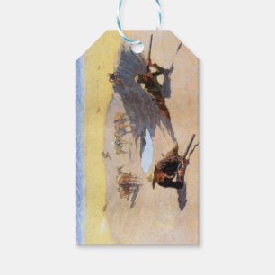 Kampf um die Wasserstelle (von Frederic Remington) Geschenkanhänger