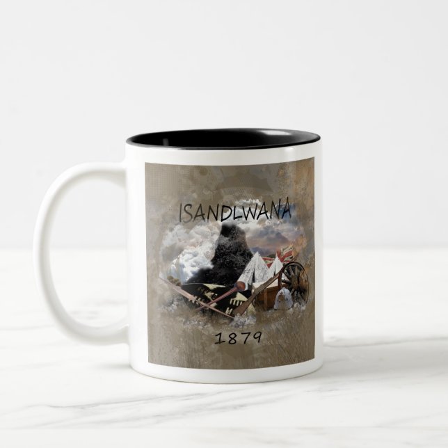 Kampf um Rorkes Drift Zweifarbige Tasse (Links)