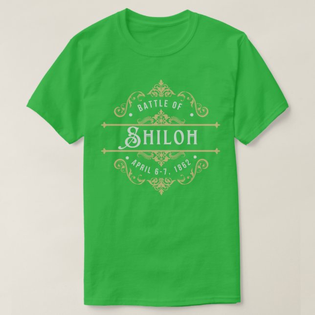 Kampf um Shiloh Design T-Shirt (Design vorne)