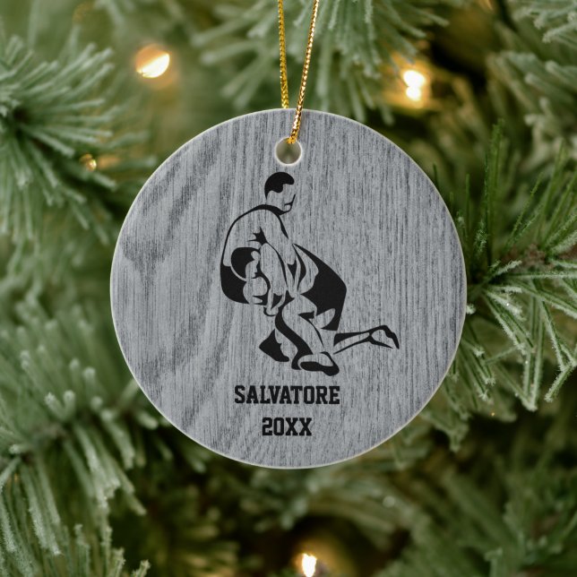 Kampf um Weihnachten Keramik Ornament (Baum)