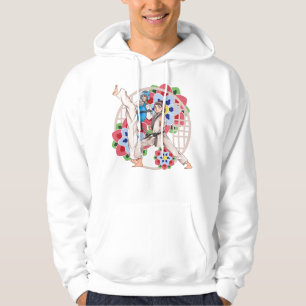 Kampf und Tradition - Taekwondo-Duo in Aktion Hoodie