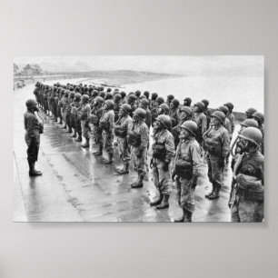 Kampf-Uniformen Gasmasks Poster