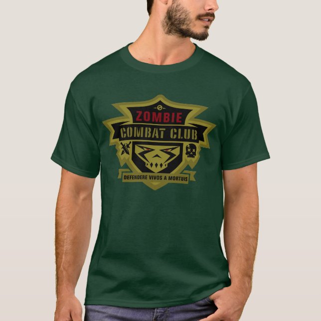 Kampf-Verein-Camouflage-Farbe T T-Shirt (Vorderseite)