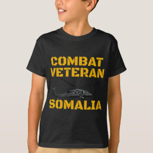 Kampf Veteran Mogadischu Somalia Operation Restore T-Shirt