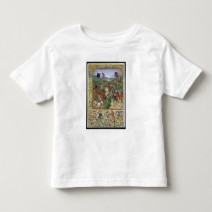 Kampf von Agincourt, am 25. Oktober 1415 (w/c auf Kleinkind T-shirt