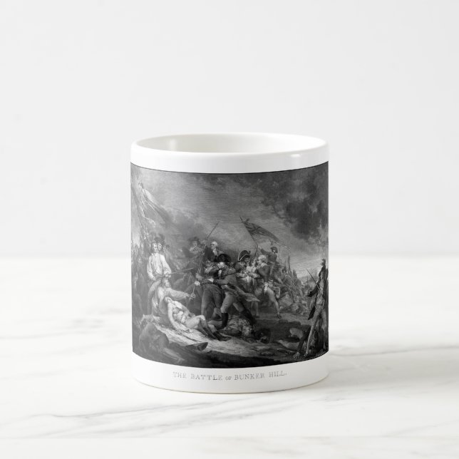Kampf von Bunker Hill Kaffeetasse (Mittel)