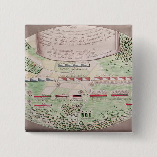 Kampf von Camden, 1780 Button