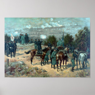 Kampf von Chattanooga - Missionar Ridge Poster
