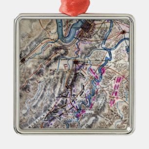 Kampf von Chickamauga - ziviler Silbernes Ornament