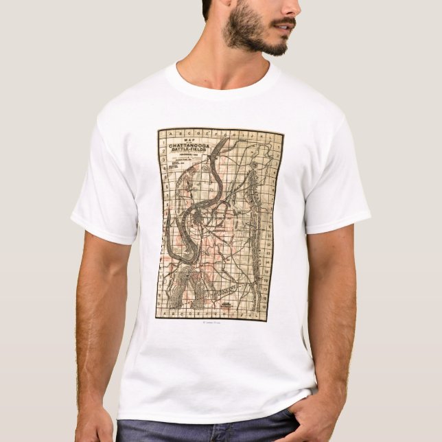 Kampf von Chickamauga - ziviler T-Shirt (Vorderseite)
